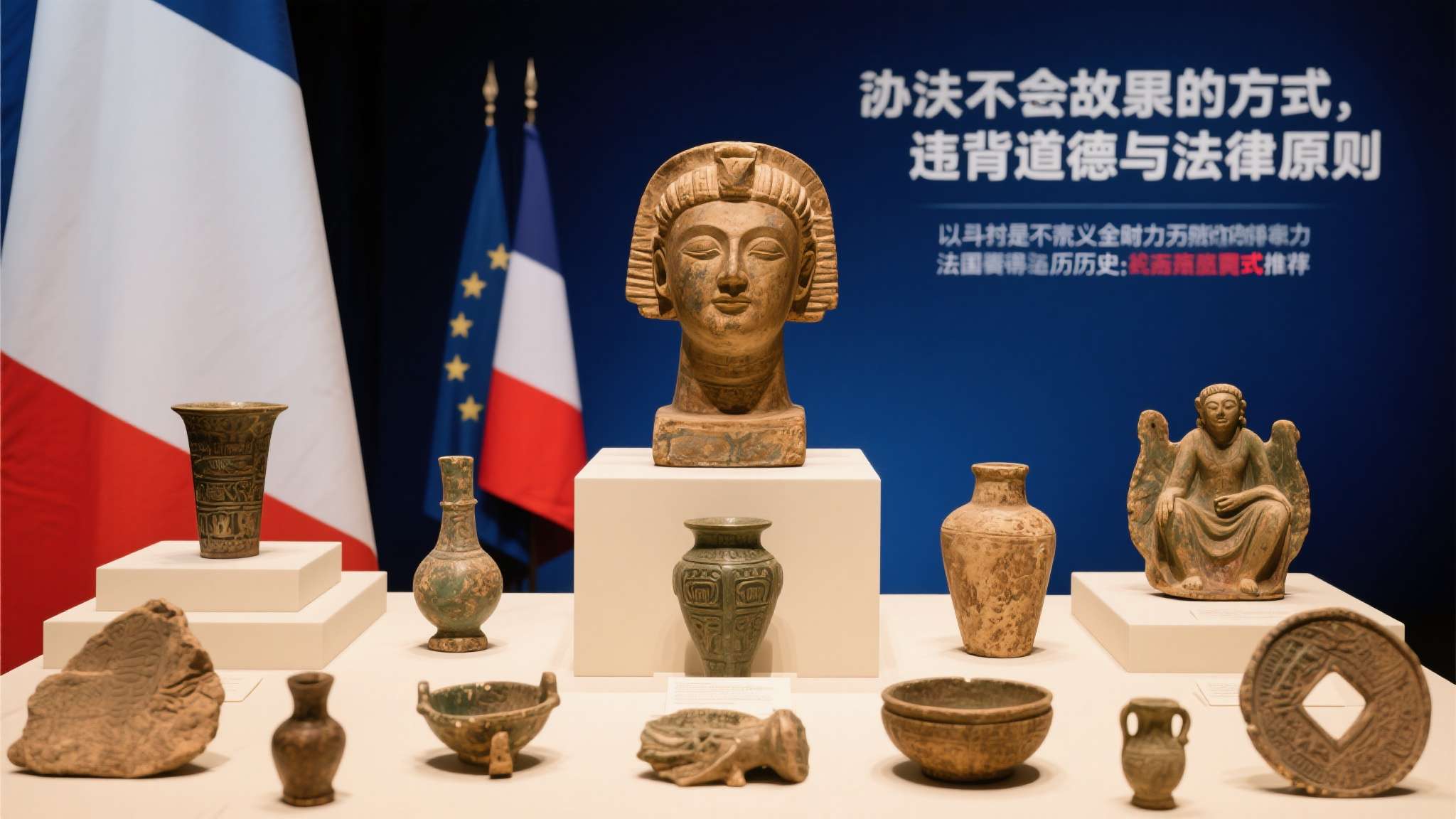 将不义之财归还给中国！法国全票通过＂文物归还法案＂